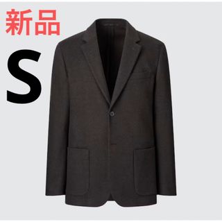 ユニクロ(UNIQLO)の新品　ユニクロ　コンフォート2Bジャケット（ウールライク・袖丈着丈標準）Sサイズ(カジュアルパンツ)