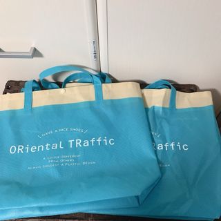 オリエンタルトラフィック(ORiental TRaffic)のoriental traffic ショッパー 2枚(ショップ袋)