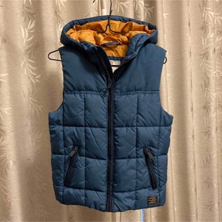 ザラキッズ(ZARA KIDS)のZARAキッズ　パファーベストフード付き(ジャケット/上着)