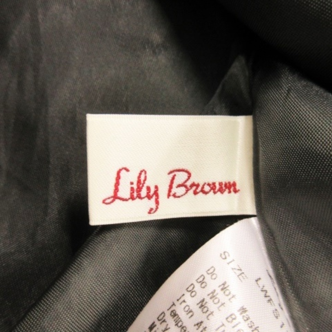 Lily Brown(リリーブラウン)のリリーブラウン スカート タイト ミニ ハイウエスト グレンチェック 0 緑 レディースのスカート(ミニスカート)の商品写真