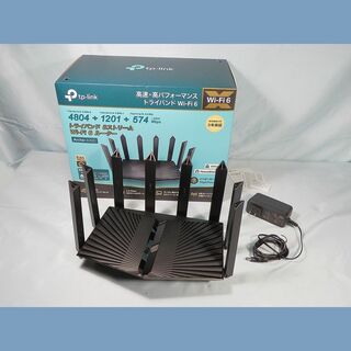 ティーピーリンク(TP-Link)のTP-Link Archer AX90 (AX6600) Wi-Fi6・ルーター(PC周辺機器)