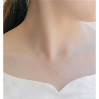 エルアンドコー(L&CO.)のJewel closet by L&Co. 10k ピンクゴールド　ネックレス(ネックレス)