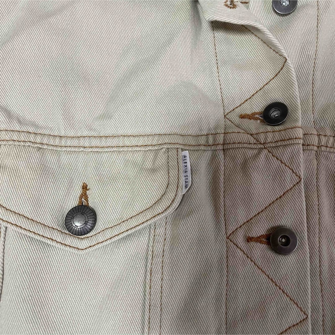 ALEXIA STAM(アリシアスタン)のアリシアスタン　デニムジャケット レディースのジャケット/アウター(Gジャン/デニムジャケット)の商品写真