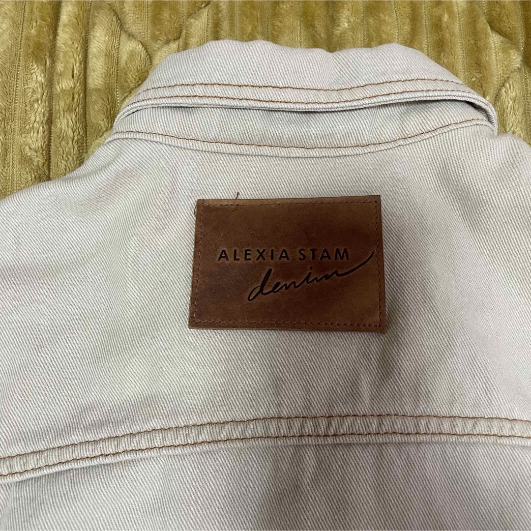 ALEXIA STAM(アリシアスタン)のアリシアスタン　デニムジャケット レディースのジャケット/アウター(Gジャン/デニムジャケット)の商品写真