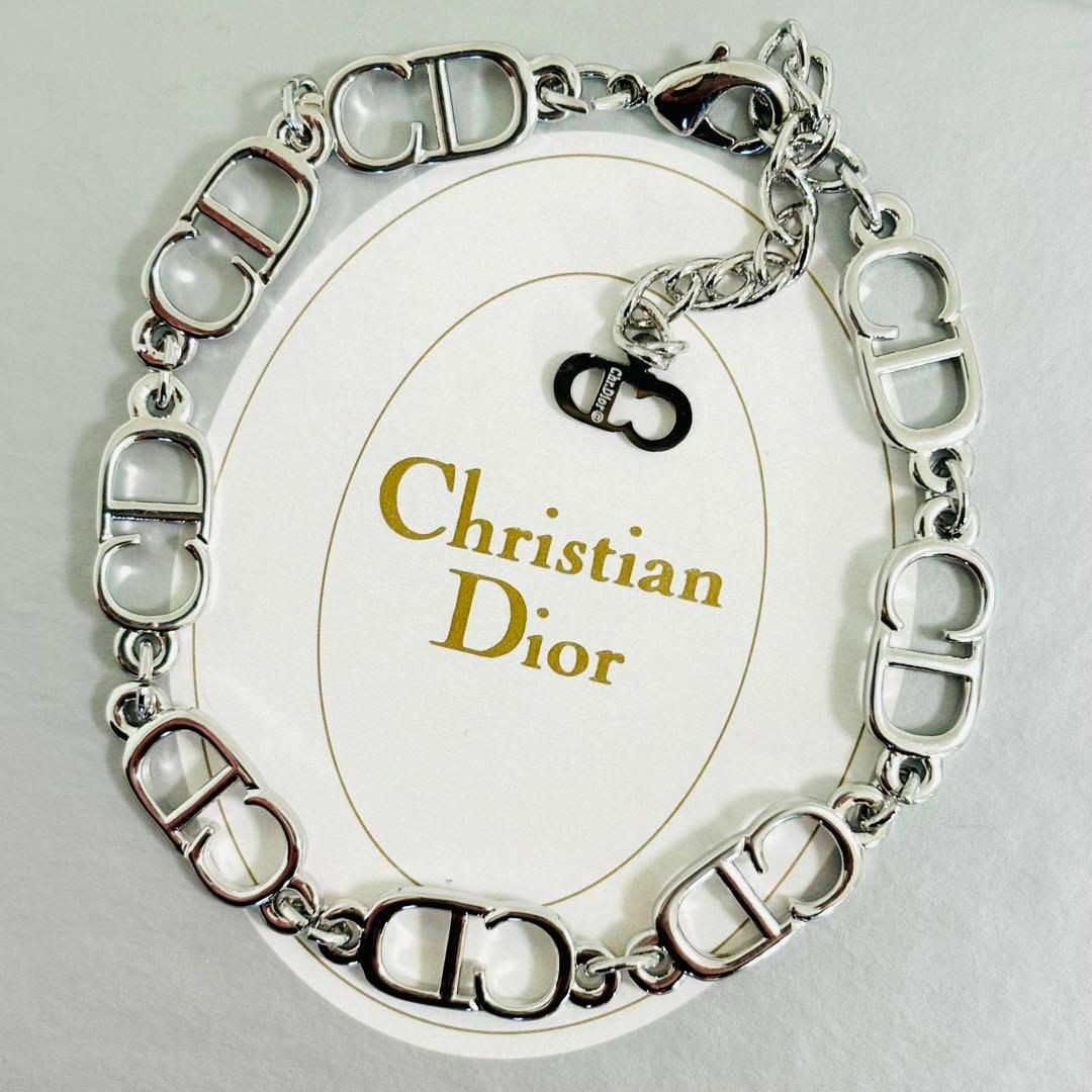 Christian Dior - 極美品 DIOR ブレスレット ロゴ CD 刻印有り