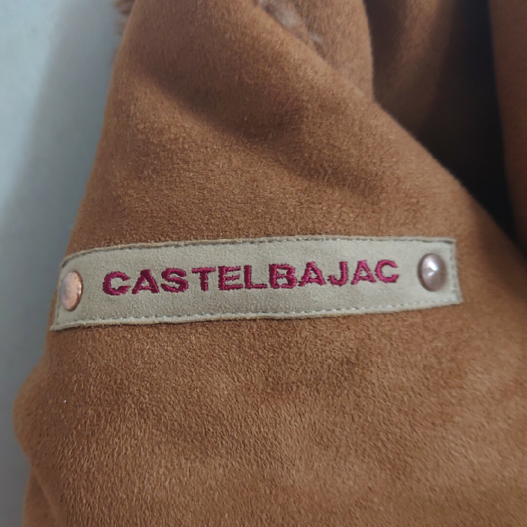 CASTELBAJAC(カステルバジャック)の美品☆ 120 CASTELBAJAC アウター コート ムートン キッズ/ベビー/マタニティのキッズ服女の子用(90cm~)(コート)の商品写真