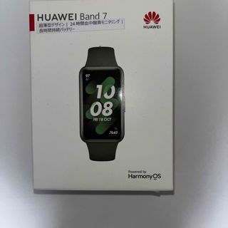 ファーウェイ(HUAWEI)の【未使用品】HUAWEI スマートウォッチ　Band 7 本体　カーキ(腕時計(デジタル))