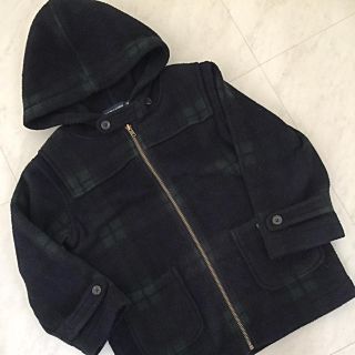 ラルフローレン(Ralph Lauren)の♡ラルフローレン チェックフリースパーカー 100サイズ♡(ジャケット/上着)