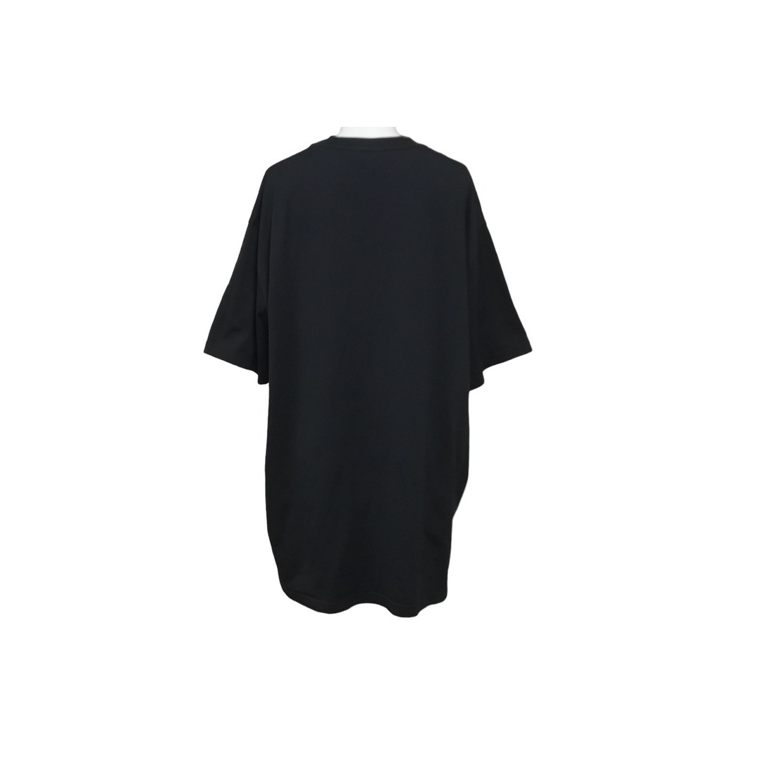 GIVENCHY(ジバンシィ)のGIVENCHY ジバンシィ 半袖Ｔシャツ Ribbon Trimmed Logo BM70VA3002 ブラック コットン 美品 中古 57712 レディースのトップス(Tシャツ(半袖/袖なし))の商品写真