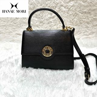 ハナエモリ(HANAE MORI)の【匿名配送】ハナエモリ　フォーマルバッグ　ハンド　ショルダー　2way  レザー(ショルダーバッグ)