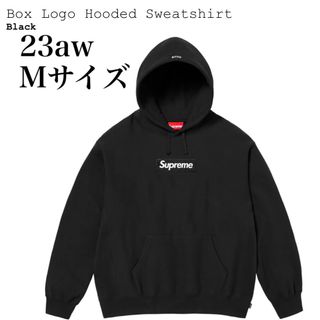 シュプリーム(Supreme)のMサイズ黒 Supreme Box Logo Hooded Sweatshirt(スウェット)