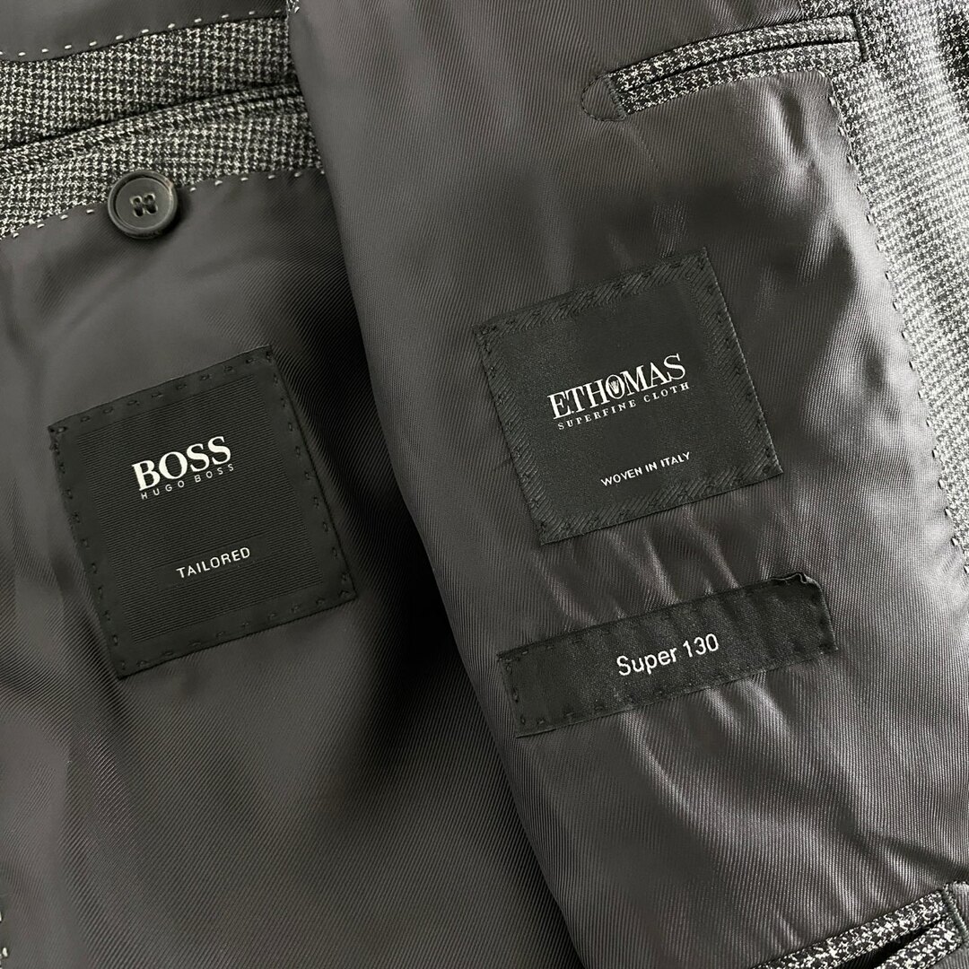 58k11《美品》HUGO BOSS ヒューゴボス セットアップ スーツ 52 58k11《美品》HUGO BOSS ヒューゴボス セットアップ スーツ 52