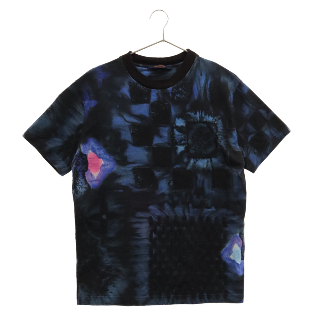 442センチ袖丈LOUIS VUITTON ルイヴィトン 21AW RM212M DT3 HLY15W SOLT PRINT TEE LVソルト総柄Tシャツ