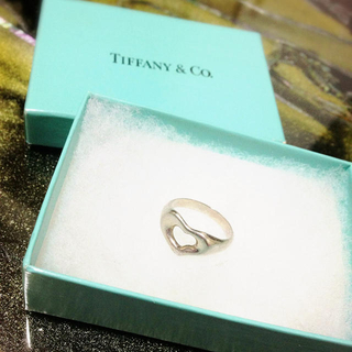 ティファニー(Tiffany & Co.)のTIFFANY ハートシルバーリング(リング(指輪))
