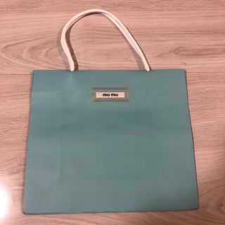 ミュウミュウ(miumiu)のmiumiu ショッパー(ショップ袋)