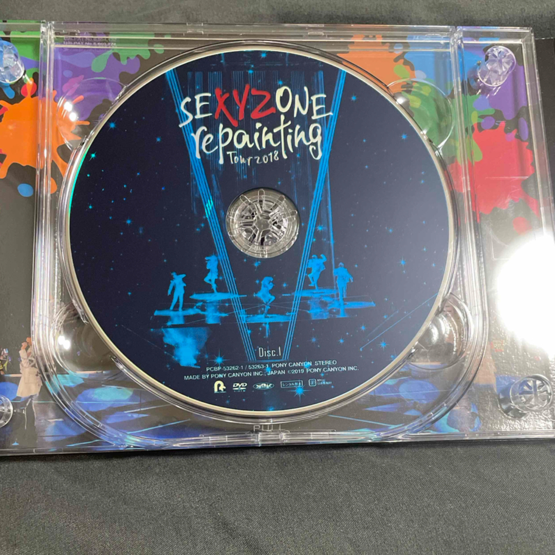Sexy Zone(セクシー ゾーン)のSEXY　ZONE　repainting　Tour　2018（DVD初回限定盤） エンタメ/ホビーのDVD/ブルーレイ(ミュージック)の商品写真