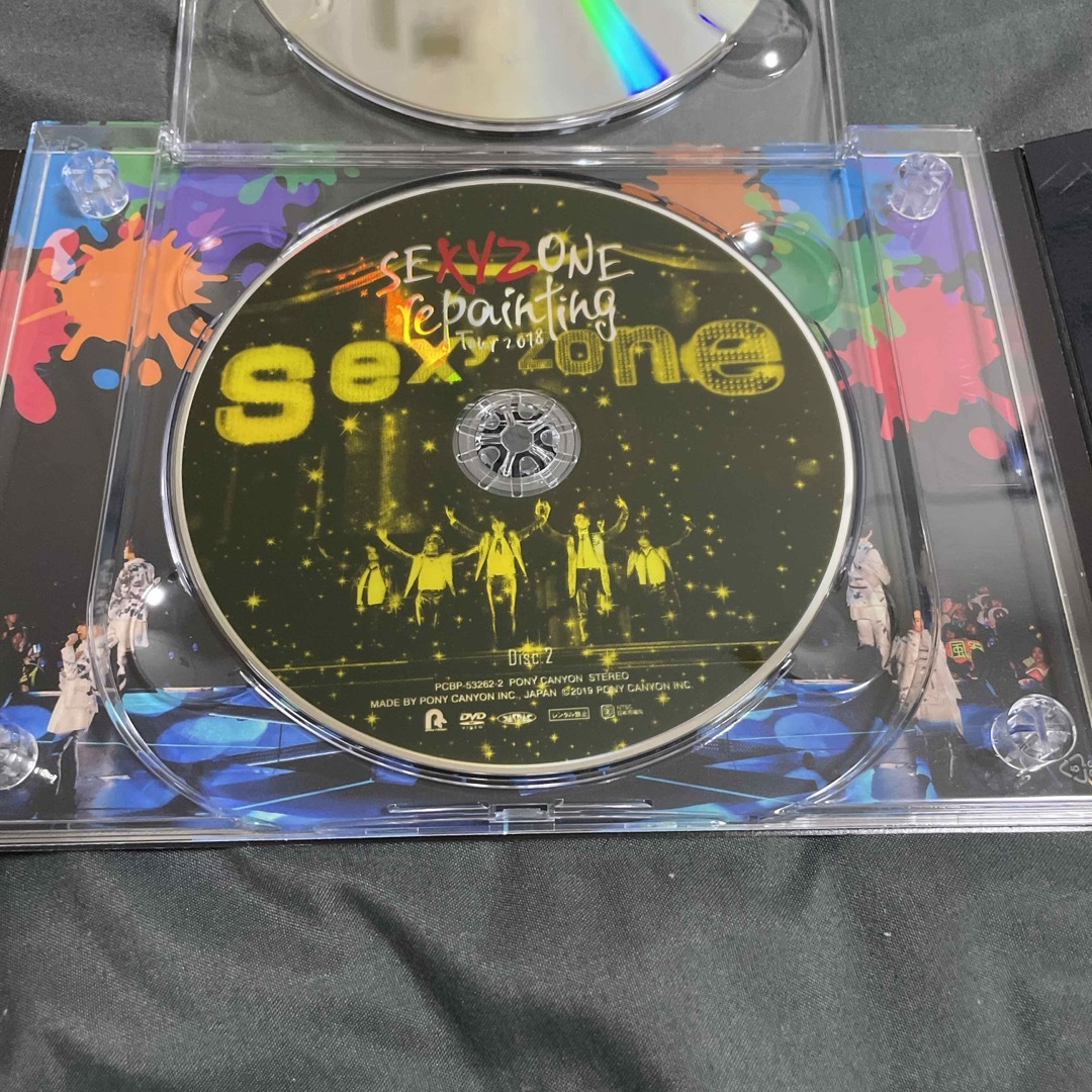 Sexy Zone(セクシー ゾーン)のSEXY　ZONE　repainting　Tour　2018（DVD初回限定盤） エンタメ/ホビーのDVD/ブルーレイ(ミュージック)の商品写真