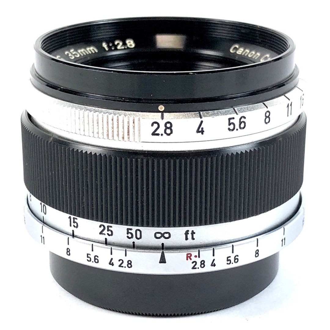 キヤノン 35mm F2.8 Lマウント L39 キヤノン 35mm F2.8 Lマウント L39