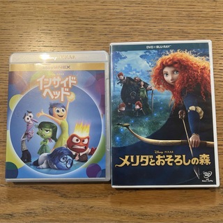 ディズニー(Disney)のインサイドヘッド  メリダとおそろしの森　DVD Blu-ray(キッズ/ファミリー)