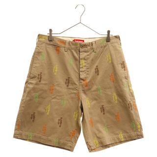 シュプリーム(Supreme)のSUPREME シュプリーム 23SS Classic Logo Chino Shorts クラシック ロゴ チノ ショーツ ブラウン(ショートパンツ)