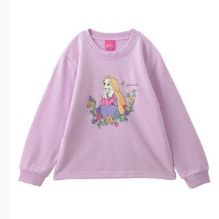 ディズニー(Disney)の【新品】ラプンツェル裏毛トレーナー130cm(Tシャツ/カットソー)