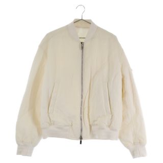 ディオール(Dior)のDIOR ディオール 22AW×Cactus Jack Bomber Jacket Eclu×カクタス ジャック ボンバージャケット エクリュ ロゴ刺繍ナイロンボンバーブルゾン トラビススコット 943C439J5515(フライトジャケット)