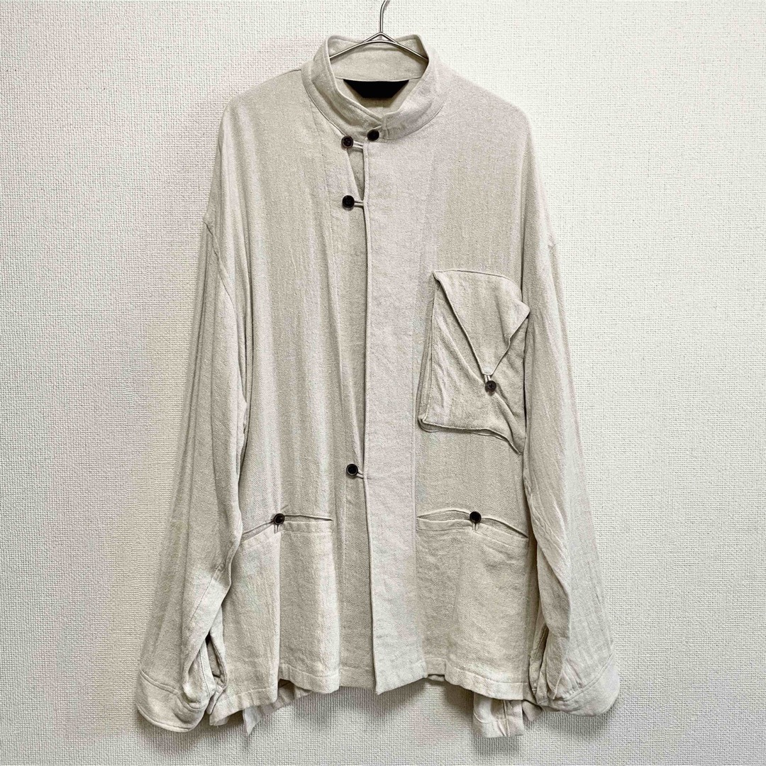 ESSAY PALERMO SHIRT スタンドカラー シャツ ジャケット