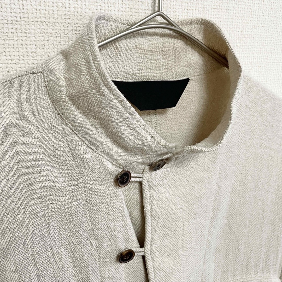 nest Robe(ネストローブ)のESSAY PALERMO SHIRT スタンドカラー  シャツ ジャケット メンズのトップス(シャツ)の商品写真