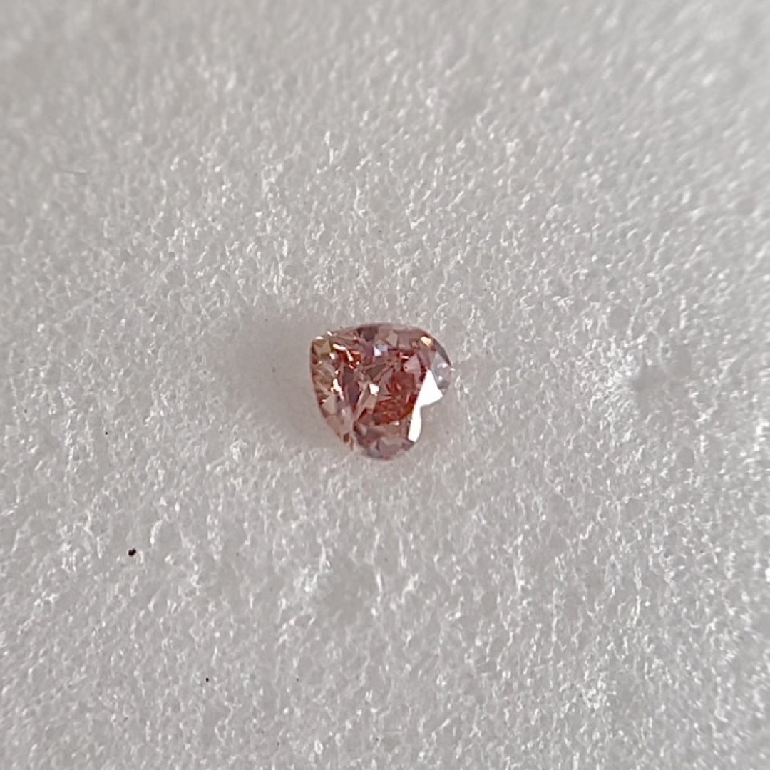 交換 0.049ct SI-2 天然ピンクダイヤモンドルース FANCY PINK