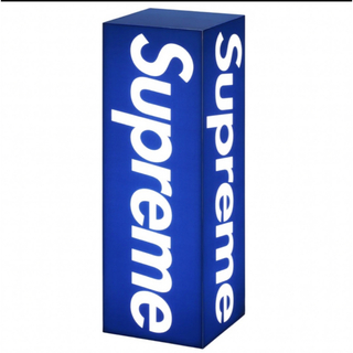 シュプリーム(Supreme)のsupreme box logo lamp ランプ　ブルー　青(その他)