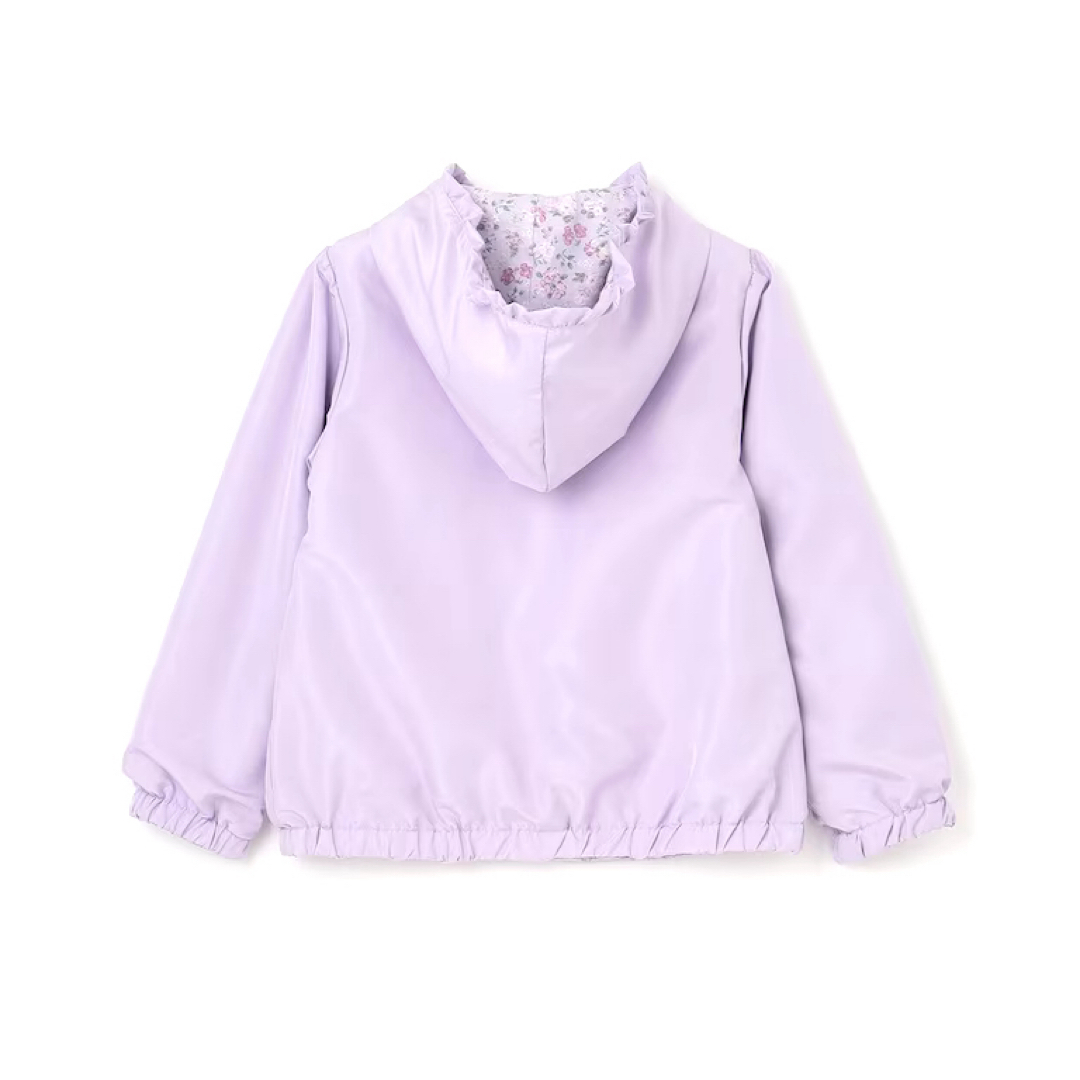 anyFAM(エニィファム)のany FAM KIDS 110㎝　フード取り外し　リバーシブルブルゾン キッズ/ベビー/マタニティのキッズ服女の子用(90cm~)(ジャケット/上着)の商品写真