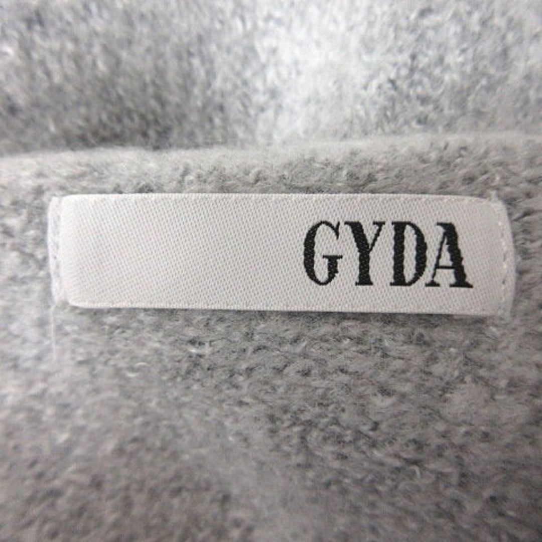 GYDA(ジェイダ)のジェイダ GYDA ニット セーター カシュクール 長袖 F グレー ■MO レディースのトップス(ニット/セーター)の商品写真