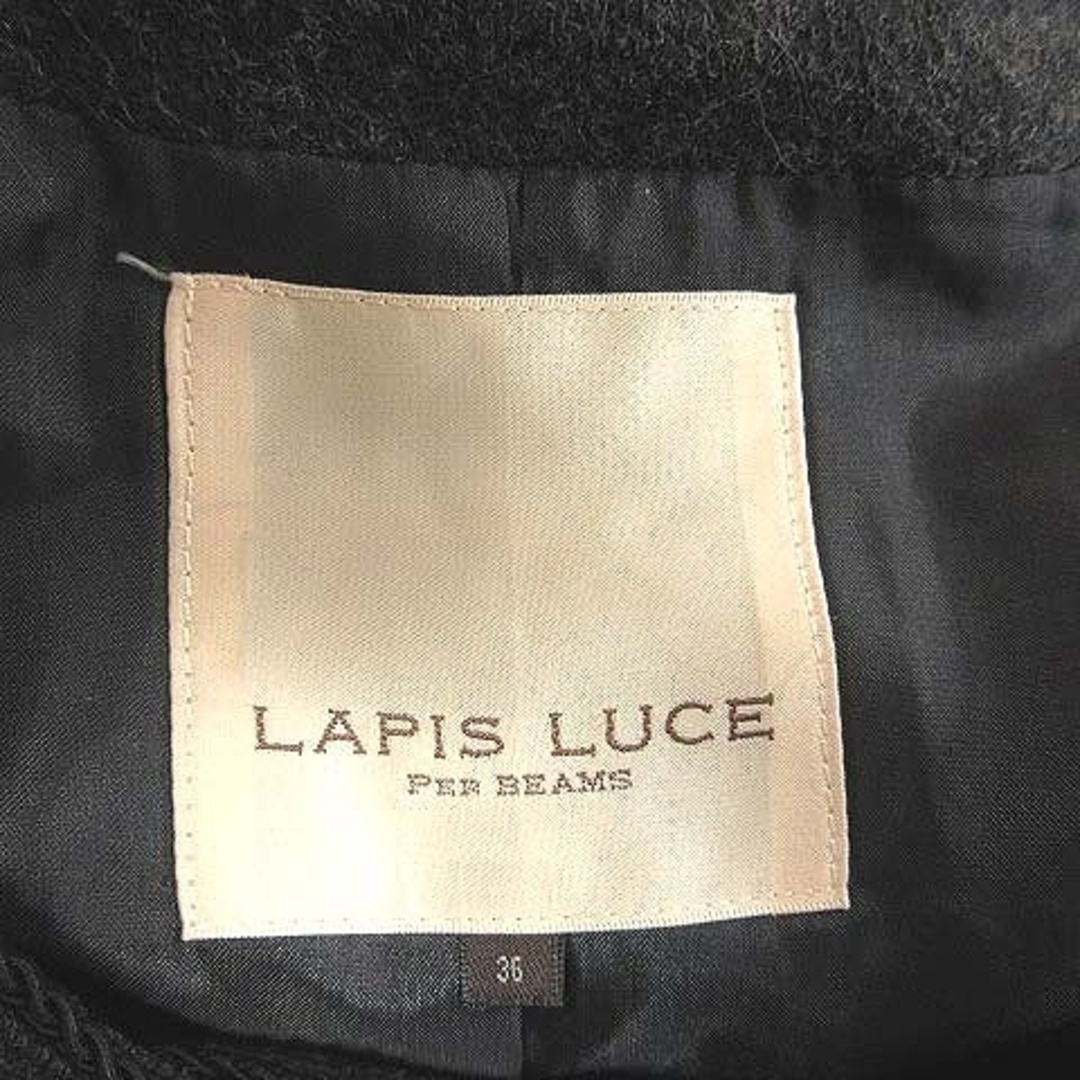 ビームス LAPIS LUCE 黒ジャケット（サイズ36） - アウター