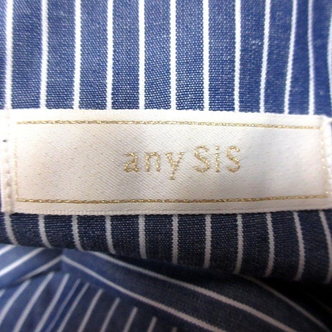 anySiS(エニィスィス)のエニィスィス エニシス anySiS シャツ ブラウス 長袖 ストライプ 2 レディースのトップス(シャツ/ブラウス(長袖/七分))の商品写真