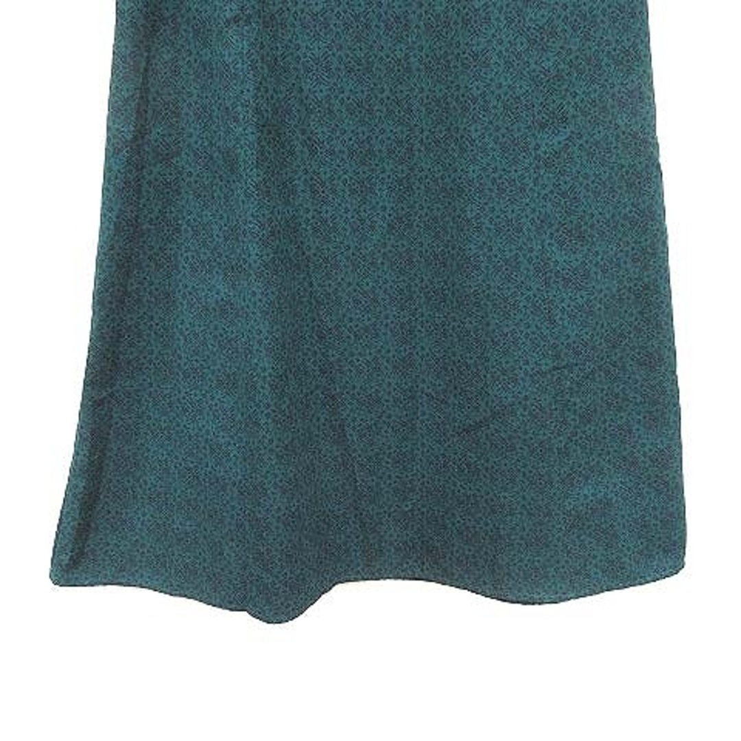 Techichi(テチチ)のテチチ Te chichi フレアスカート ロング 総柄 F 緑 グリーン レディースのスカート(ロングスカート)の商品写真