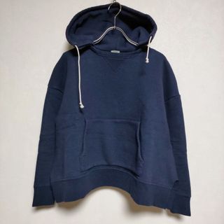 シー(SEA)のSEA VINTAGE 110215128 裏起毛オーバースウェット パーカー ネイビー レディース シー【中古】3-1129T∞(パーカー)