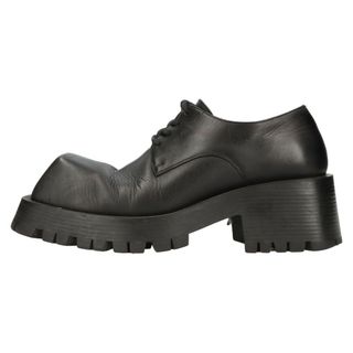 バレンシアガ(Balenciaga)のBALENCIAGA バレンシアガ TROOPER トルーパー オックスフォード レザーシューズ ブラック 678410 US7/26.5cm(ドレス/ビジネス)