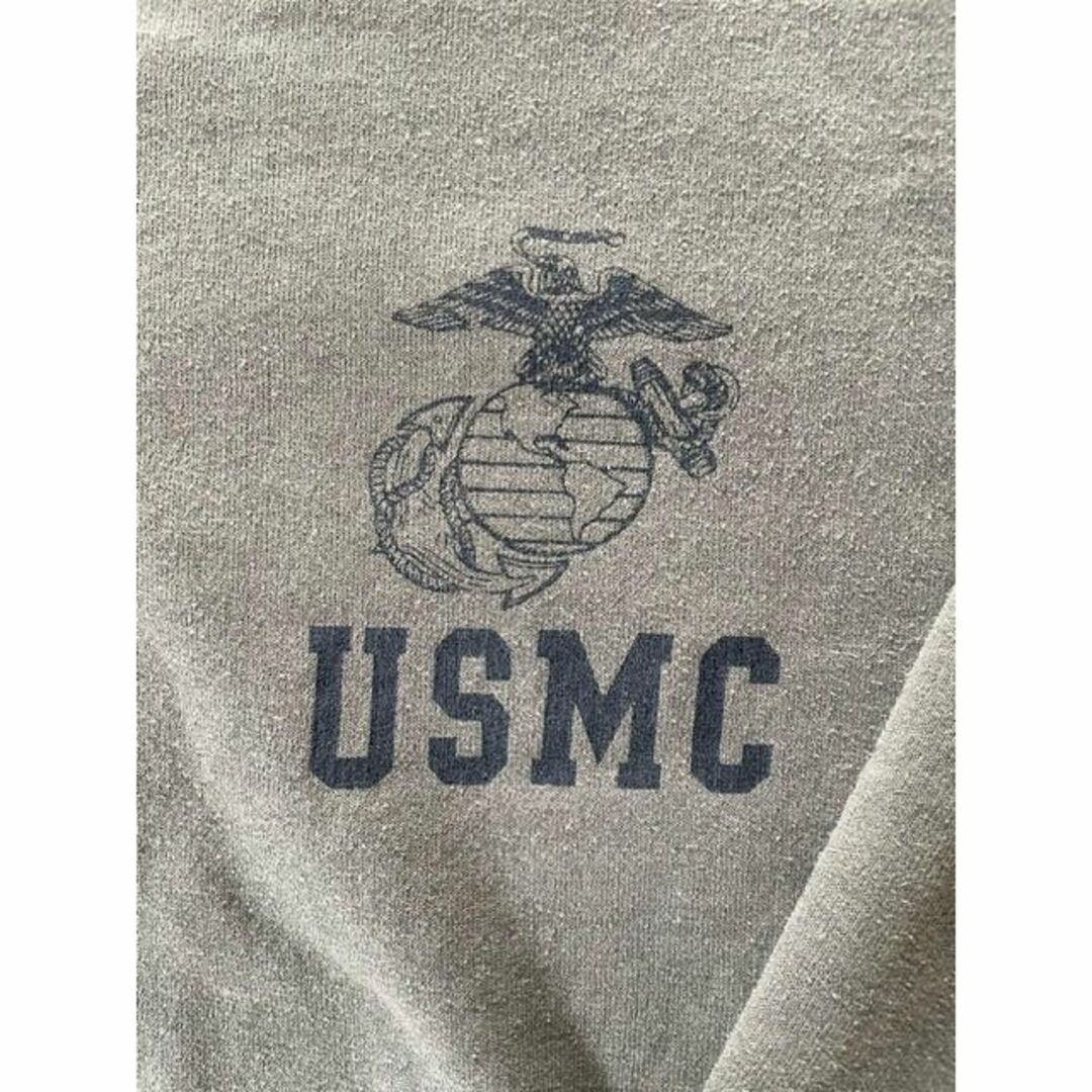 MILITARY(ミリタリー)の激レア　ヴィンテージ　USMC　スウェット　古着　ミリタリー　オーバーサイズ メンズのトップス(スウェット)の商品写真