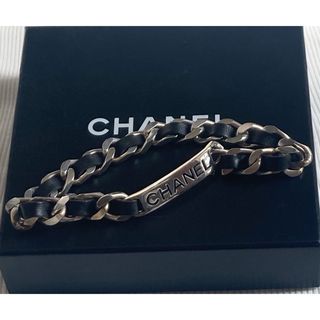 シャネル(CHANEL)のシャネル　プレートロゴ　チョーカー(ネックレス)