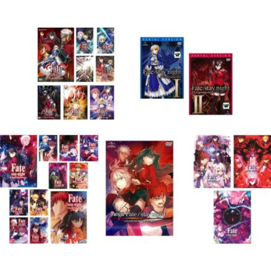 [381773]Fate/stay night フェイト ステイナイト(25枚セット)TV版 全8巻 + TV reproduction 全2巻 + Unlimited Blade Works TV版 全11巻 + 劇場版 + Heaven’s Feel 全3巻【全巻セット アニメ  DVD】ケース無:: レンタル落ち劇場版