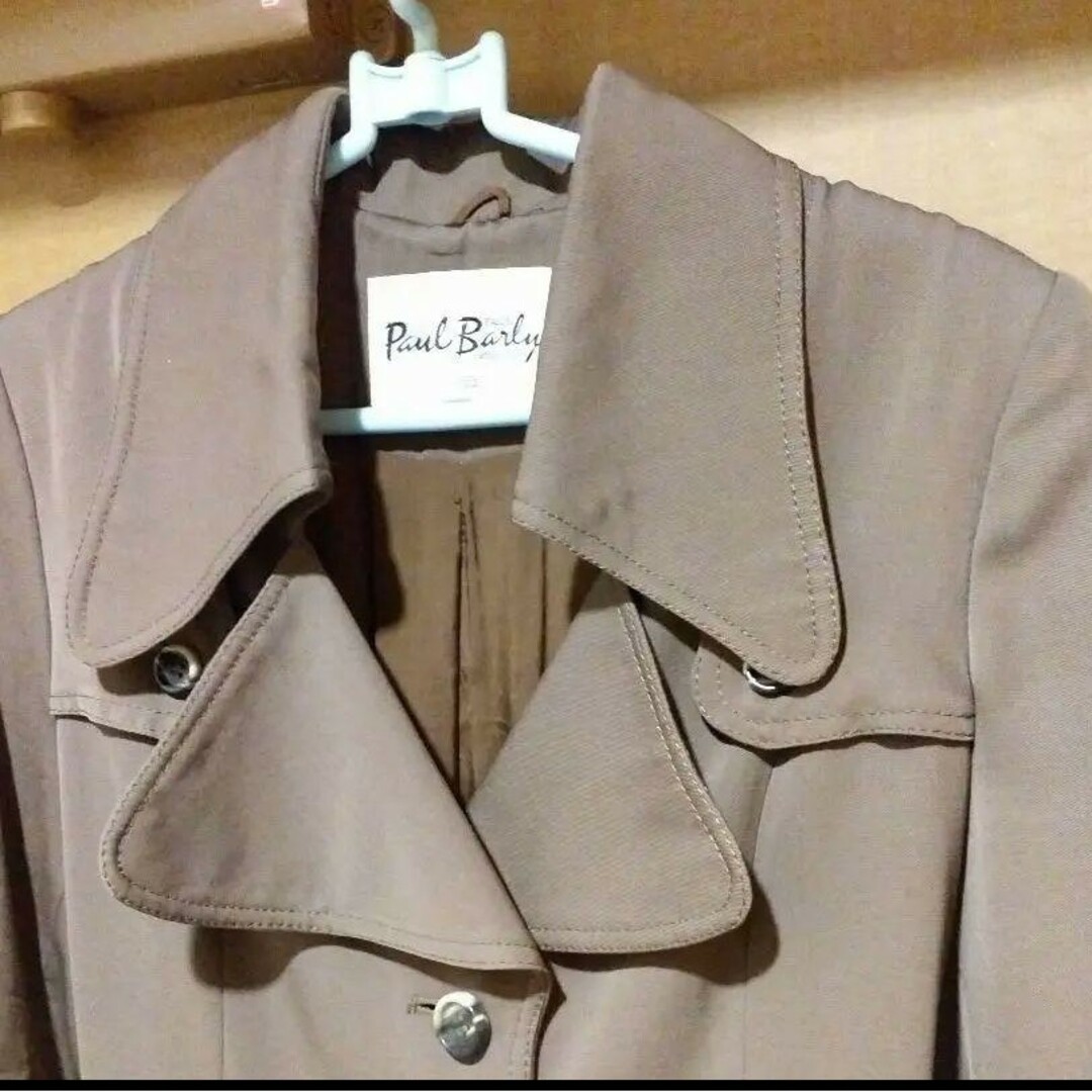 古着　上質ウールトレンチコート レディースのジャケット/アウター(トレンチコート)の商品写真