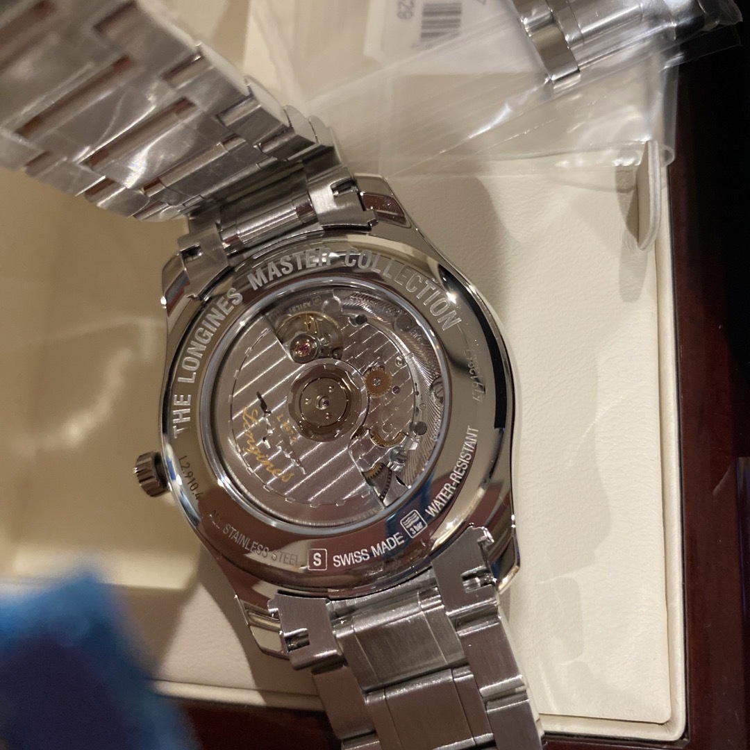 LONGINES(ロンジン)の未使用品！ ☆ロンジン☆ マスターコレクション　アニュアルカレンダー　自動巻き メンズの時計(腕時計(アナログ))の商品写真
