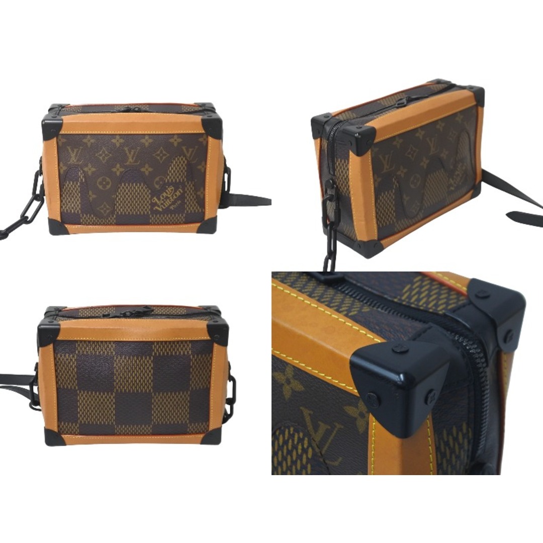 LOUIS VUITTON(ルイヴィトン)のLOUIS VUITTON ルイヴィトン ソフトトランク N40381 ブラウン ヴァージル アブロー NIGO ダミエ ブラック金具 美品 中古 57861 インテリア/住まい/日用品の日用品/生活雑貨/旅行(旅行用品)の商品写真