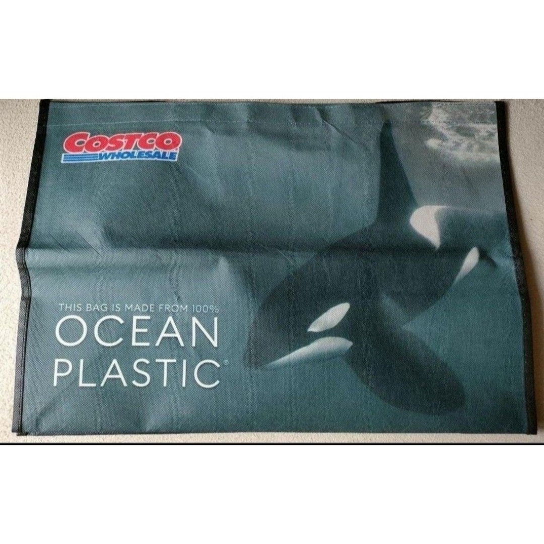 COSTCOオーシャン ショッピングバッグ☆イルカ１枚+クジラ１枚+シャチ１枚 メンズのバッグ(エコバッグ)の商品写真
