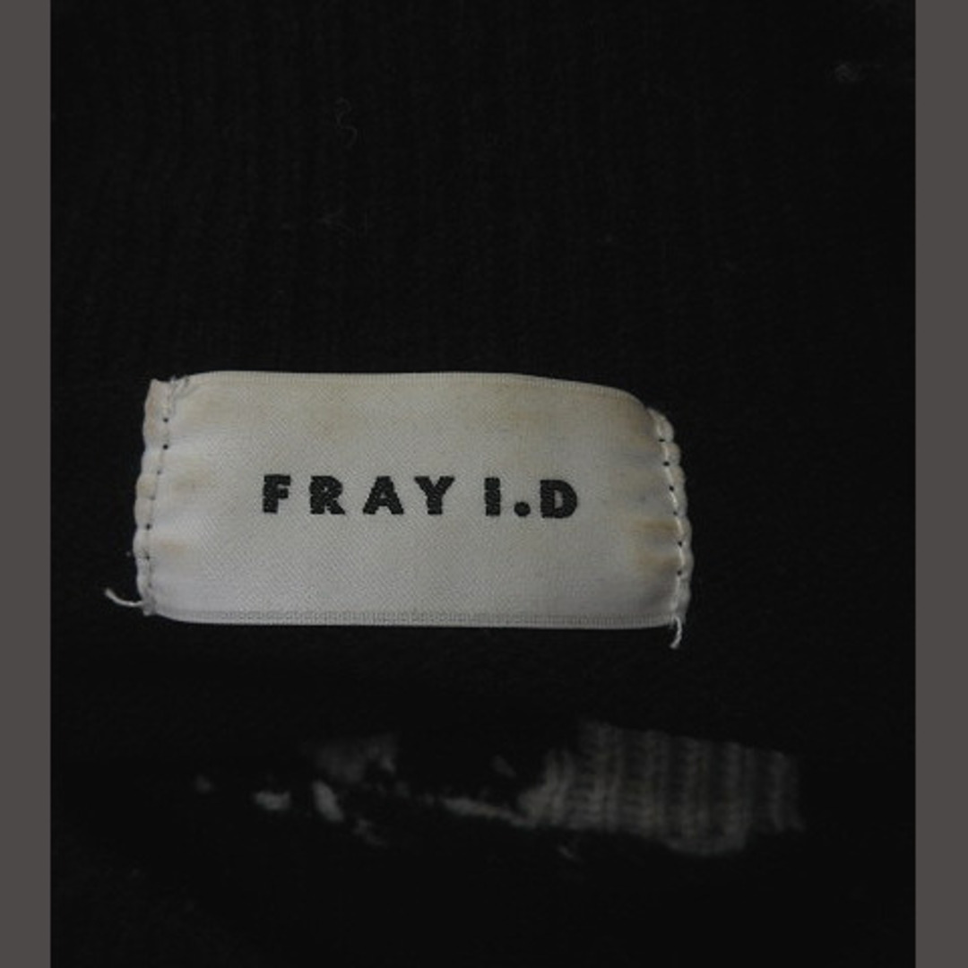FRAY I.D(フレイアイディー)のフレイアイディー ニット セーター 長袖 ウール F 黒 ブラック /YI レディースのトップス(ニット/セーター)の商品写真