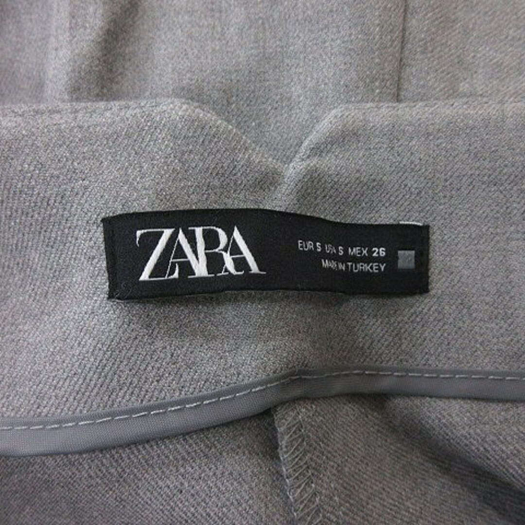 ZARA(ザラ)のザラ スラックスパンツ ハイウエスト グレー /YI レディースのパンツ(その他)の商品写真