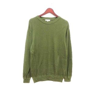 ザショップティーケー(THE SHOP TK)のTHE SHOP TK ニット カットソー 長袖 L 緑 グリーン ■MO(ニット/セーター)