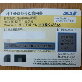 エーエヌエー(ゼンニッポンクウユ)(ANA(全日本空輸))のANA株主優待(航空券)