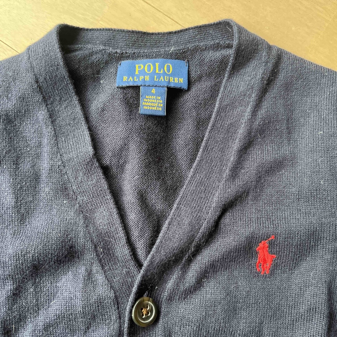 POLO RALPH LAUREN(ポロラルフローレン)のPOLO RALPH LAUREN カーディガン キッズ/ベビー/マタニティのキッズ服男の子用(90cm~)(カーディガン)の商品写真