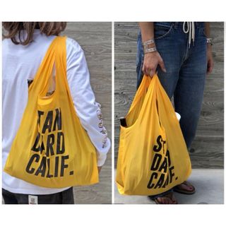 スタンダードカリフォルニア(STANDARD CALIFORNIA)の【STANDARD CALIFORNIA】 BAGGU bag 黄色(エコバッグ)